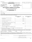 Form 323 - Quarterly Premium Tax Statement - 2006