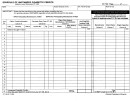 Form Ct-102 - Schedule Of Unstamped Cigarette Credits - 2000