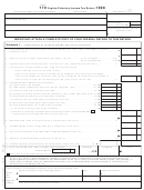 Fillable Form 770 - Virginia Fiduciary Income Tax Return - 1998 Printable pdf