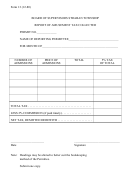 Form 13 - Report Of Amusement Tax Collected