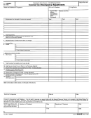 Form 4549-e - Income Tax Discrepancy Adjustments 1993