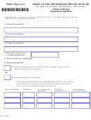 Form F0026 - Articles Of Merger Nonprofit Corporation 1996