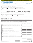 Form Il-1040 - Schedule Nr - Nonresident And Part-year Resident Computation Of Illinois Tax - 2009