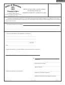 Form Ss-4226 - Application For Cancellation Of Reservation Of Limited Liability Company Name