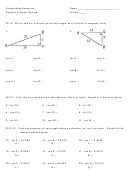 Scholarship Geometry Worksheet