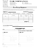 Zone Change Application Form - Metropolitan Nashville Planning Department