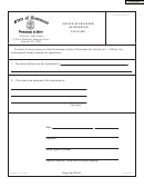 Form Ss-4495 - Notice Of Transfer Of Reserved Llp Name