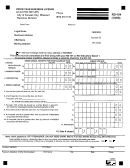 Form Rd-104 - Prior Year Business License Adjusted Return 2008