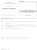 Fillable Form Mllp-17 - Domestic Limited Liability Partnership Certificate Of Correction Printable pdf