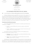 Tax Information Release No. 2004-01 - Hawaii Department Of Taxation