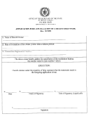 Application Form For Cancellation Of A Registered Mark - State Of Connecticut