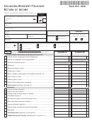 Form 513 - Oklahoma Resident Fiduciary Return Of Income - 2010