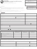 State Form 1882 - Tax Return - Fixed Personal Property Of Public Utilities - 2008