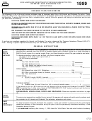 Form Dp-10 - Interest And Dividends Tax Instructions - New Hampshire Department Of Revenue Administration - 1999