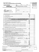 Form Boe-401-a2 - State, Local And District Sales And Use Tax Return