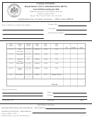 Application For County License-other Than Bpol Form - 2010