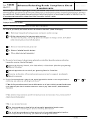 Fillable Form 14246 - Advance Refunding Bonds Compliance Check Questionnaire - 2011 Printable pdf