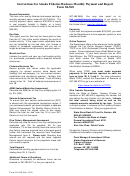 Instructions For Form 04-568 - Alaska Fisheries Business Monthly Payment And Report - 2005