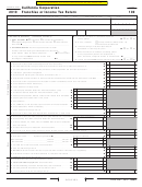 Form 100 - California Corporation Franchise Or Income Tax Return - 2010