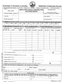 Form Does-us30h - Employer's Annual Contribution And Wage Report