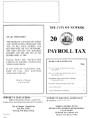 The City Of New Ark 2008 Payroll Tax
