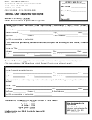 Rental Unit Registration Form - City Of Akron Department Of Public Service - 2010