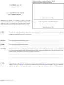 Form Conv - Articles/certificate Of Conversion
