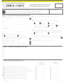 Form Il-1120-x - Amended Corporation Income And Replacement Tax Return - 2008