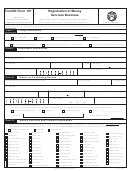 Fillable Fincen Form 107 - Registration Of Money Services Business - 2011 Printable pdf