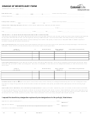 Change Of Beneficiary Form - Colonial Life