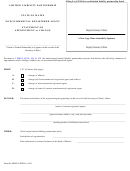 Form Mllp-3-ncra - Noncommercial Registered Agent - Statement Of Appointment Or Change - 2008