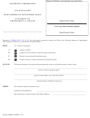 Form Mnpca-3-ncra - Noncommercial Registered Agent - Statement Of Appointment Or Change - 2008