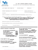 G.i. Bill Enrollment Card Form