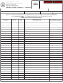 Form 4389 - Schedule B - Tobacco Products - Other Than Cigarettes Customer Returns To Inventory