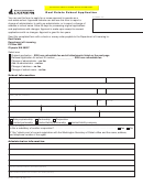Form Re-620-121 - Real Estate School Application - 2011