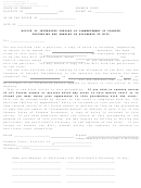 Form 8 - Notice To Interested Persons Of Commencement Of Probate Proceeding And Hearing On Allowance Of Will