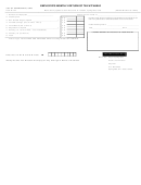 Form W-1m - Employer's Monthly Return Of Tax Withheld - Springfield Income Tax Division