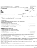Form Ol-3ez - Occupational License Return
