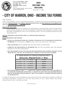 City Of Warren, Ohio - Income Tax Forms - 2005