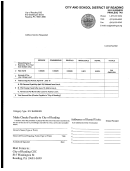 Business Privilege Tax Form - City And School District Of Reading - 2011