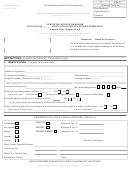 State Tax Form 96-2 - Surviving Spouse Or Minor Application For Statutory Exemption - 2009