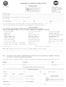 Business Tax Refund Application