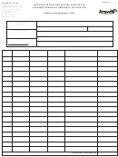 Form 62a500-s1 - Dealer's Inventory Listing For Line 34 Tangible Personal Property Tax Return - 2010