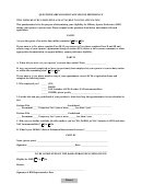 Questionnaire For Military Spouse Preference