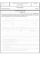 Form Cr-13 - Certificate Of Professional Bondsman
