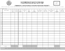 Form Tc301 - Commercial Lease Schedule For Rent Producing Property