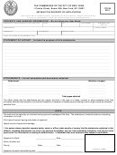 Form Tc159 - Affidavit In Support Of Application - 2011