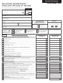 Form 513nr - Oklahoma Nonresident Fiduciary Return Of Income - 2010