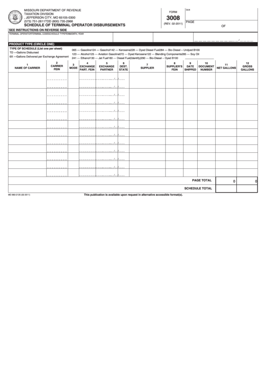 fillable-form-3008-schedule-of-terminal-operator-disbursements