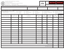 Form 4754 - Schedule Of Terminal Operator Receipts